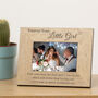 Forever Your Little Girl Wood Picture Frame, thumbnail 1 of 3