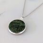Peridot August Birthstone Necklace, Silver, thumbnail 3 of 8