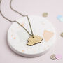 Wooden Hedgehog Necklace, thumbnail 4 of 12