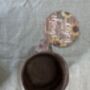 Handmade Porcelain Mug Cacao Matte Finish, 340ml Ceramic Cup, thumbnail 2 of 5