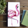 Inky Flamingo Faux Leather Phone Case With Card Slots, thumbnail 3 of 5