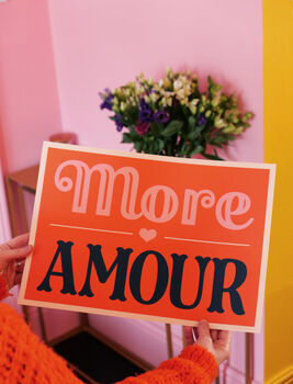 More Amour Giclée Print, 6 of 9