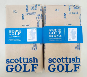 Scottish Golf Tea Towel, 2 of 9