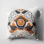 White Xmas Cushion Cover With Cuckoo Clock And Birds, thumbnail 5 of 7