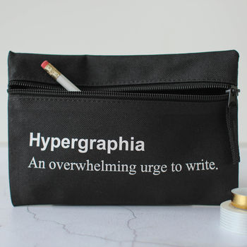 Hypergraphia Pencil Case, 2 of 5