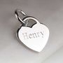 Personalised Children's Silver Heart Necklace, thumbnail 5 of 6
