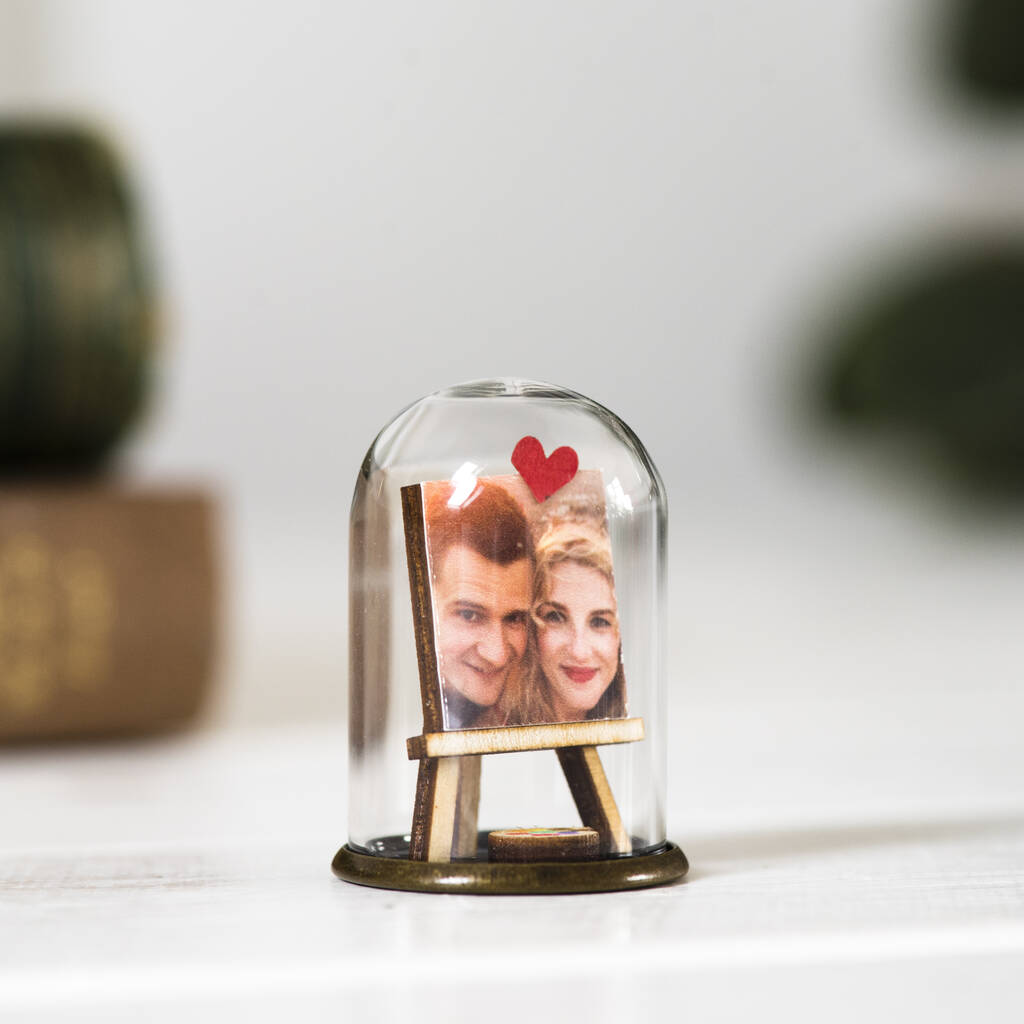 Personalised Couple Photo Miniature Keepsake, 1 of 3