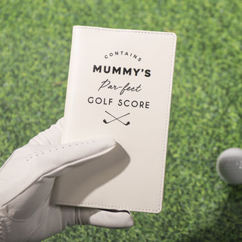 Personalised Golf Score Card Holder, 9 of 11