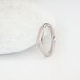 Personalised 9ct Rose Gold 3mm Wedding Ring Band, thumbnail 4 of 9