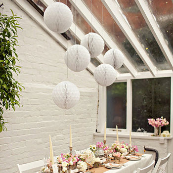 Tissue Paper Honeycomb Ball Party Decoration, 4 of 12