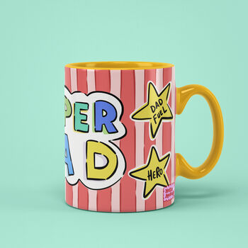 Super Dad Mug – Colourful Father’s Day Gift For Him, 3 of 7