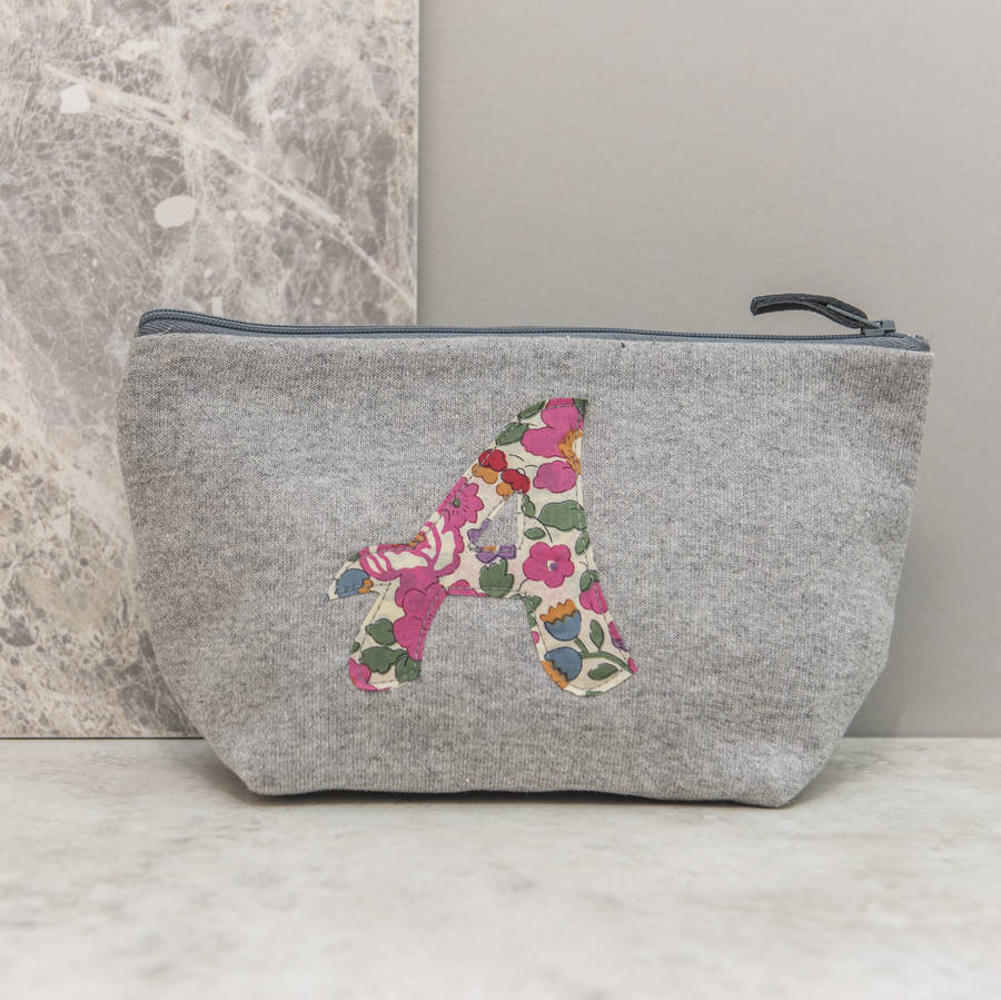 liberty print makeup bag