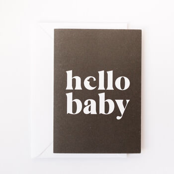 'Hello Baby' Card, 4 of 4