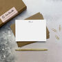 Couples Monogram Stationery, Personalised Thank You Notes, thumbnail 2 of 7