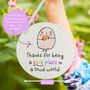 Thank You For Being A Safe Place In A Loud World Metal Hanging Sign, thumbnail 3 of 3