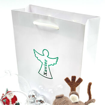 Christmas Vinyl Name Stickers For Ornaments And Gifts, 5 of 9
