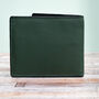 No 82 Racing Green Leather Wallet, thumbnail 3 of 4