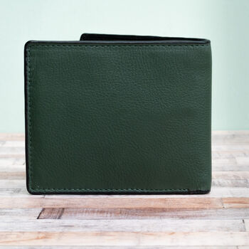No 82 Racing Green Leather Wallet, 3 of 4