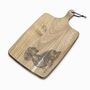 Personalised Dachshund Engraved Acacia Serving Board, thumbnail 6 of 9