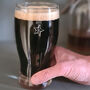 Personalised 30th Birthday Gift Star Pint Glass, thumbnail 2 of 7