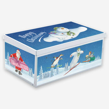 Biscuiteers Hand Iced The Snowman™ Biscuit Tin, 4 of 4