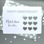 Anniversary Scratch Card, thumbnail 2 of 2