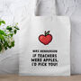 Teacher Tote Bag Personalised Thank You Gift, thumbnail 1 of 6