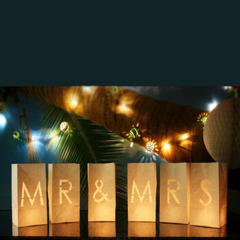 Mr And Mrs Candle Bags, 2 of 4