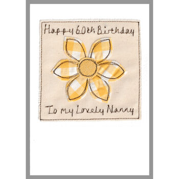 Personalised Daffodil Birthday Card For Her, 7 of 10