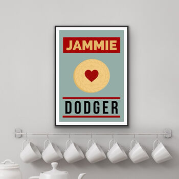Jammie Dodger Kitchen Print, 2 of 3
