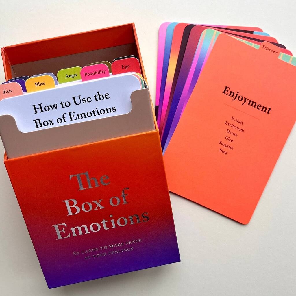 The Box Of Emotions Cards By Nest Gifts
