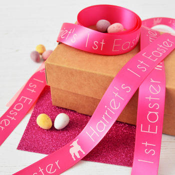 Easter 25mm Personalised Printed Ribbon, 2 of 6