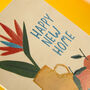 'Happy New Home' Bird Of Paradise Luxury New Home Card, thumbnail 2 of 2