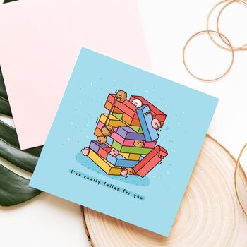 Cute Building Blocks Greetings Card, 4 of 9