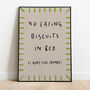 Biscuit Crumbs In Bed Print, thumbnail 1 of 4