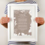 Personalised Your Favourite Words Print, thumbnail 6 of 7