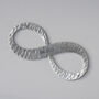 10th Anniversary Gift Aluminum Infinity Sculpture, thumbnail 4 of 11