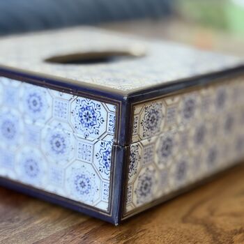 Magnetic Closure Tissue Box With Cover, 11 of 11