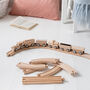 Personalised Birthday Wooden Train Set And Oval Track, thumbnail 7 of 7