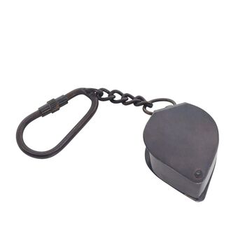 Personalised Gunmetal Loupe With Keyring, 9 of 11