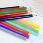 Set Of 12 Personalised Colouring Pencils, thumbnail 3 of 3