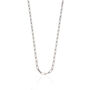 Sterling Silver Box Link Chain Necklace, thumbnail 2 of 6