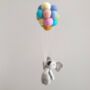 Koala Holding Balloons Baby Mobile, thumbnail 3 of 7