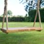 Personalised Oak Adult Garden Rope Tree Swing, thumbnail 2 of 9