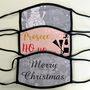 Personalised Christmas Face Mask Adults + Children, thumbnail 2 of 7