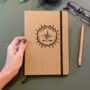 Personalised Compass Travel Journal, thumbnail 1 of 2