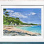 Flushing Beach, Cornwall Art Print, thumbnail 1 of 2