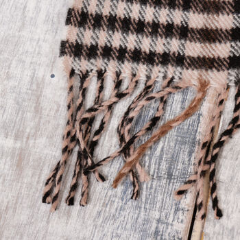 Autumn Brown Winter Scarf, 4 of 8