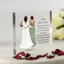 Personalised Maid Of Honour Thank You Gift – Acrylic Wedding Keepsake, thumbnail 1 of 6
