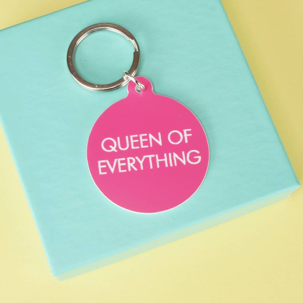 Image of Queen Of Everything Keytag
